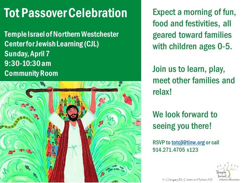 Banner Image for Tot Passover Celebration